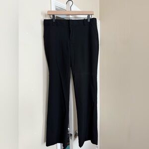 Banana Republic Martin Fit Pant, black, size 8S